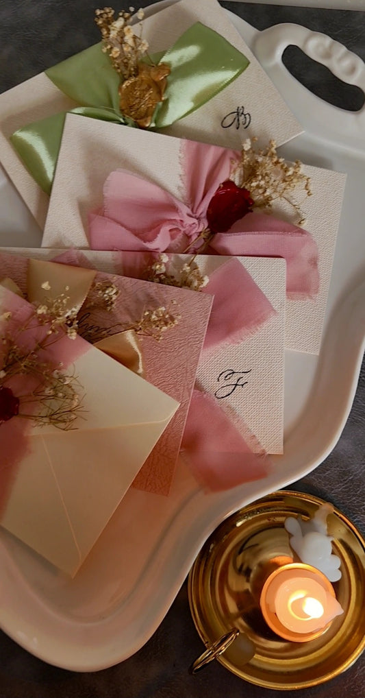 Custom Handwritten Love Letter on Handmade Paper